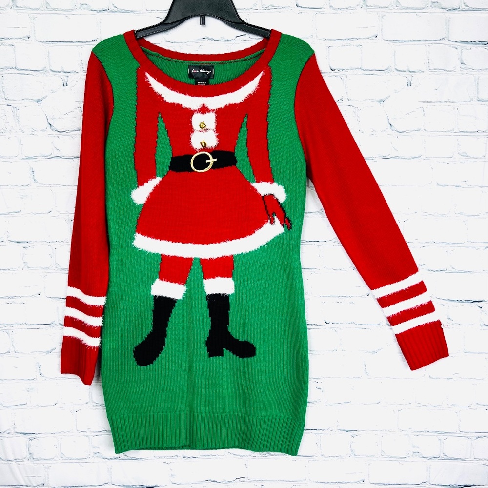 🎄Like New |•LOVE ALWAYS•| Darling Christmas Dress in a Christmas Dress